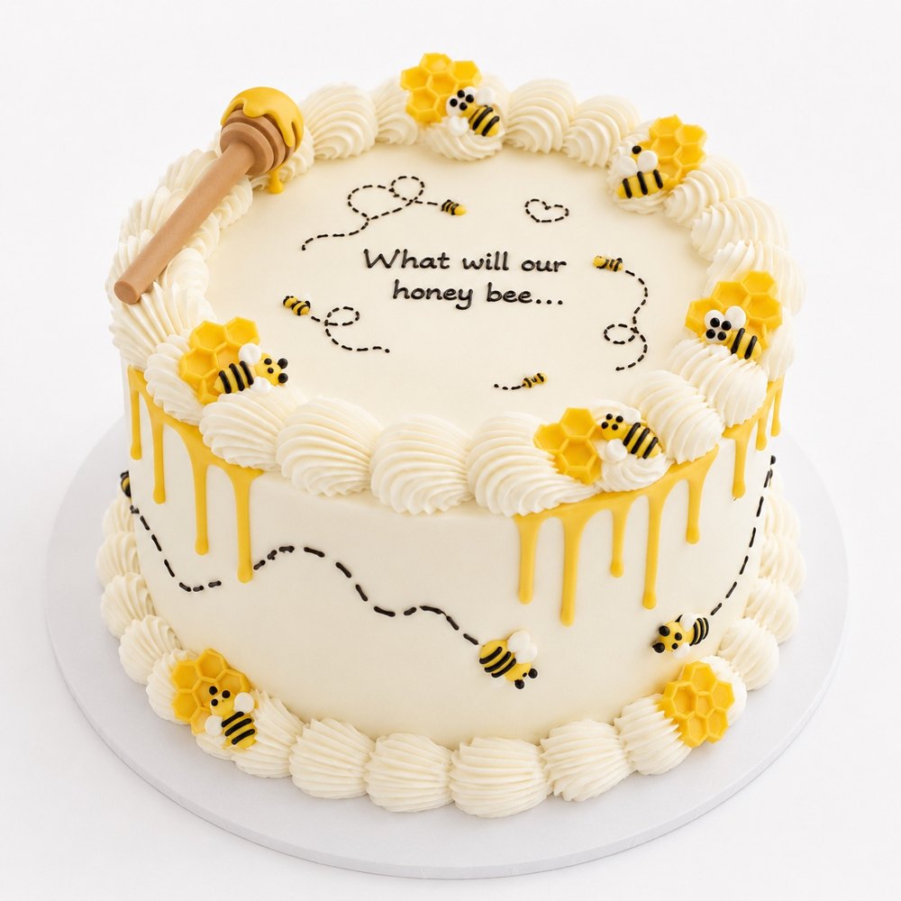 What will our honey bee? cake by Cakemipretty