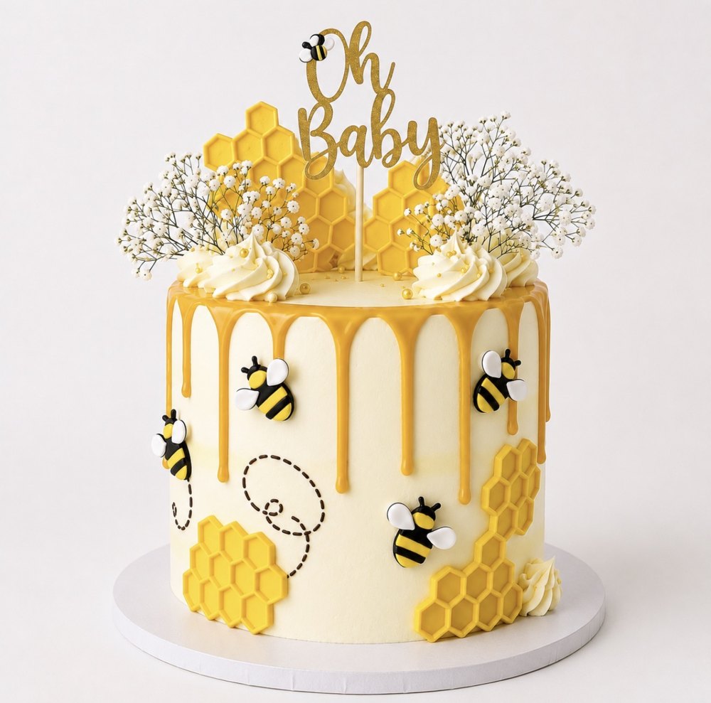 Oh baby, how sweet cake by Cakemipretty