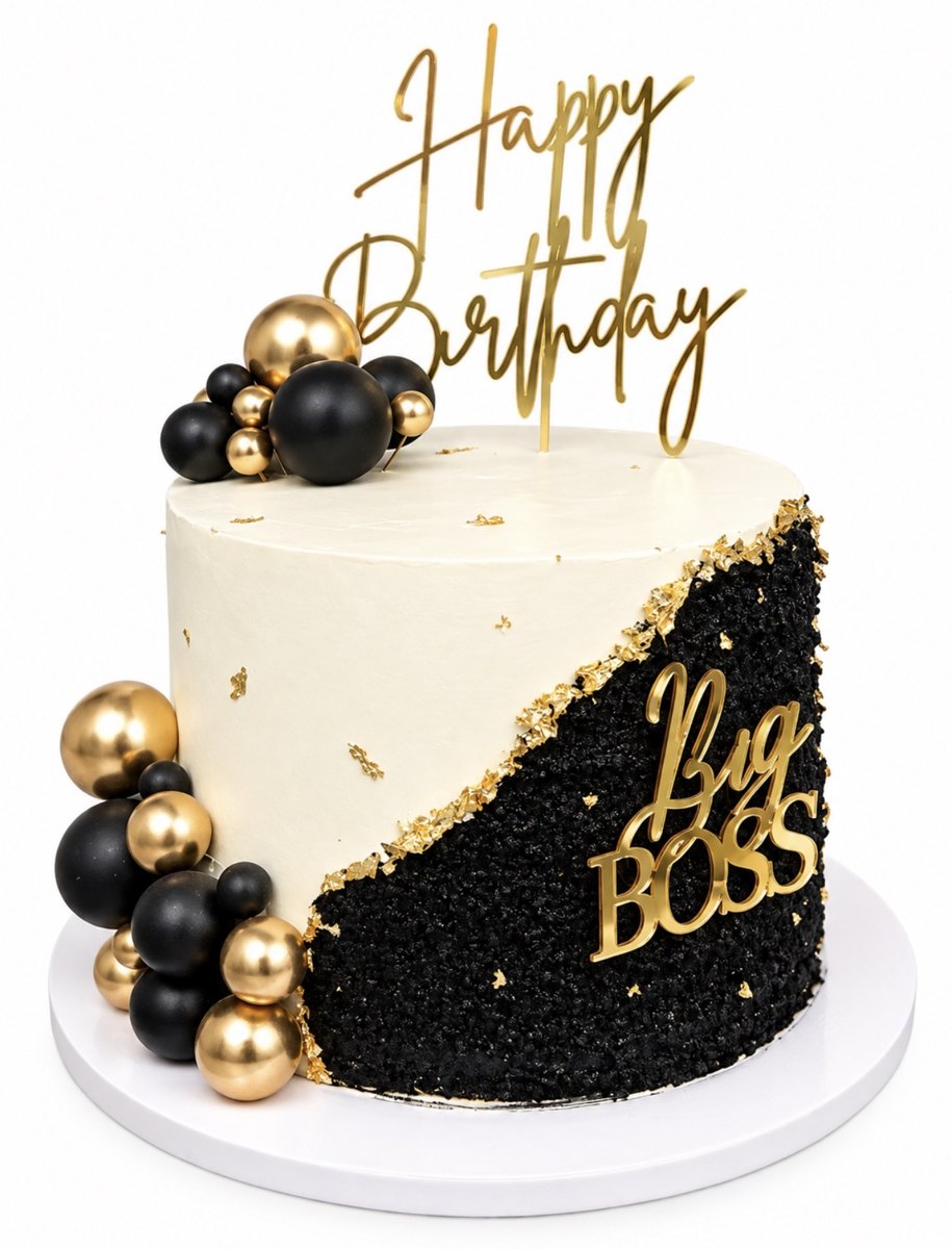For the birthday boss cake by Cakemipretty