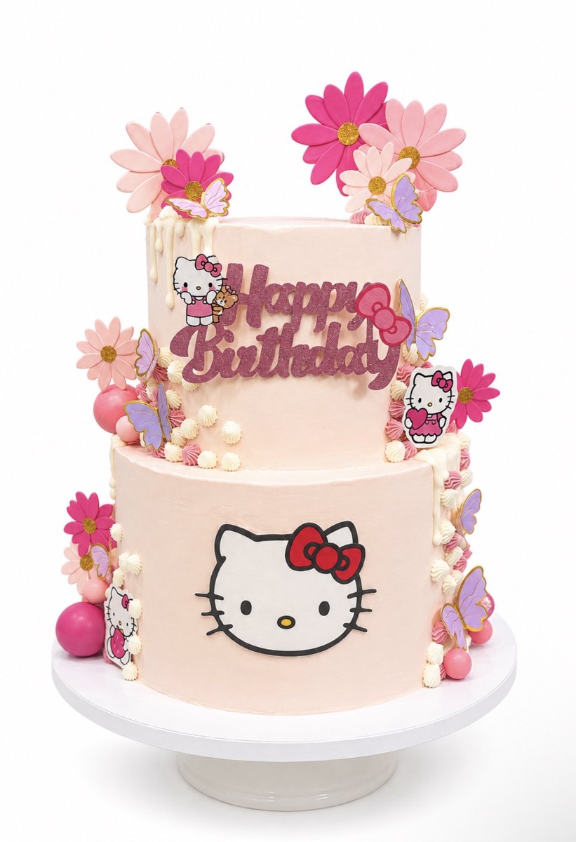 Hello, birthday sweetness cake by Cakemipretty