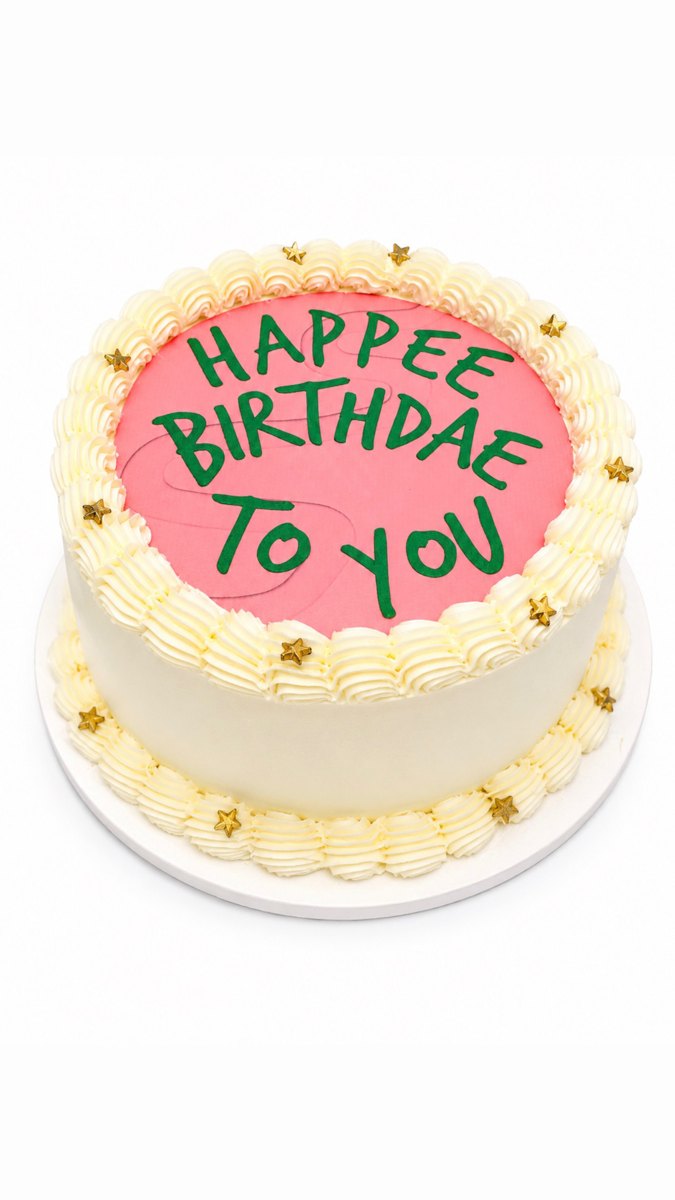 Happee birthdae to you cake by Cakemipretty