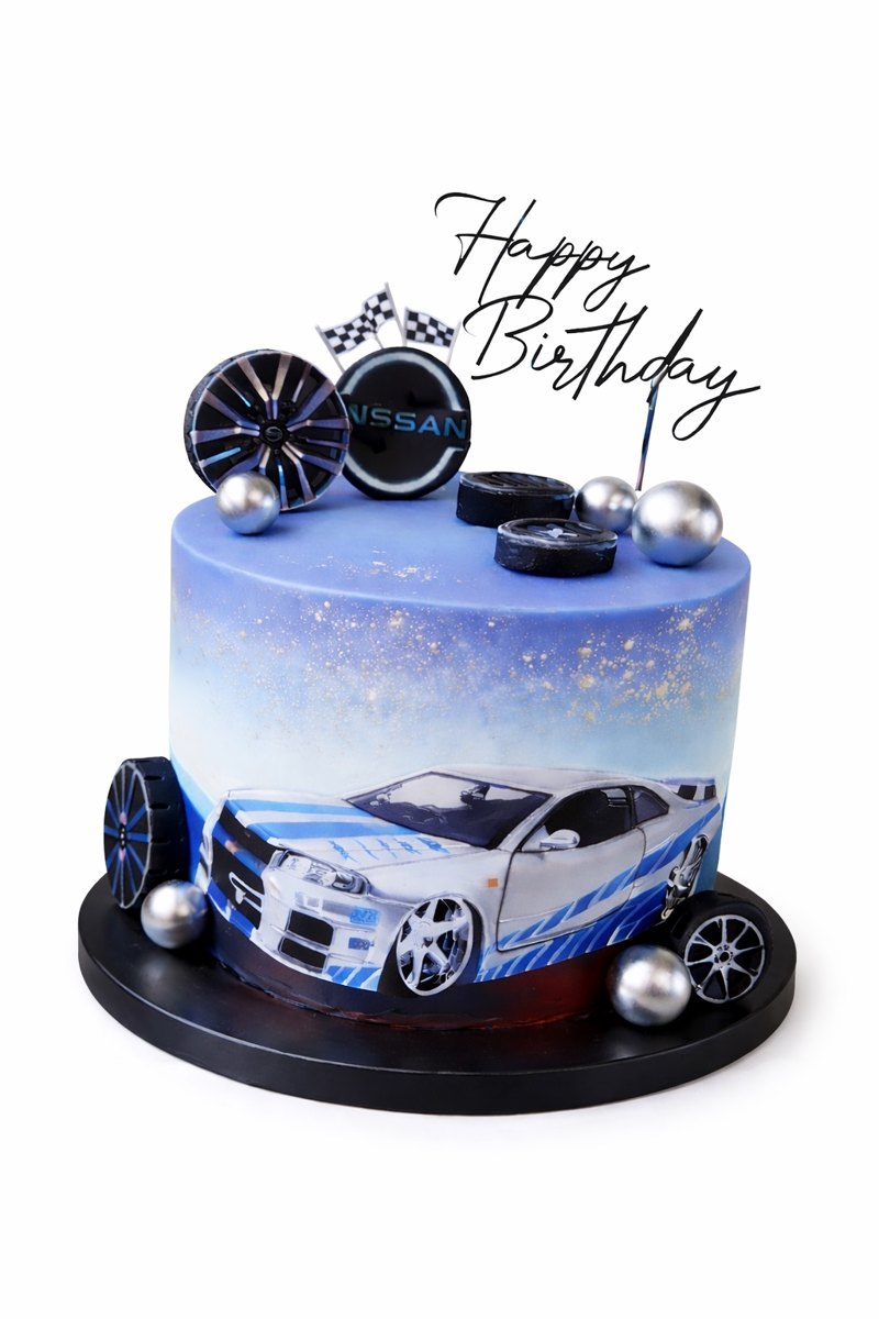 Full speed ahead cake by Cakemipretty